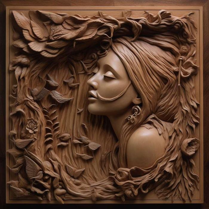 نموذج ثلاثي الأبعاد لآلة CNC 3D Art 